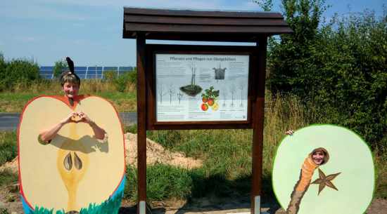 Sprechender Apfel Foto: Marco Agoston